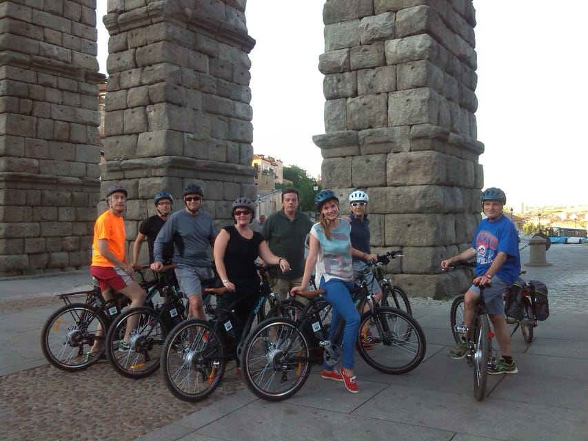 Segovia: guided route on an electric bicycle (ebike) - Why this Segovia e-bike route works so well