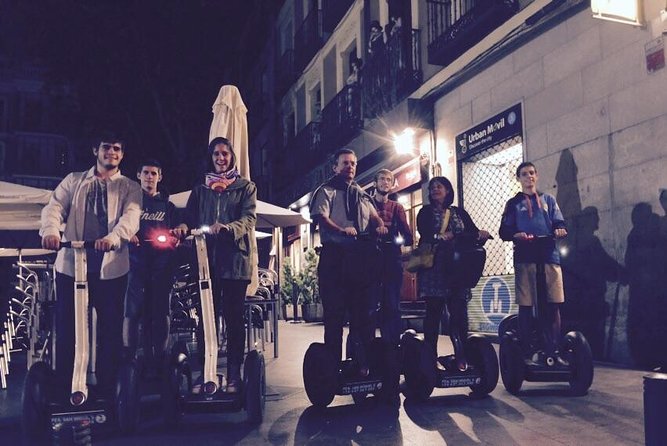 Sunset in Madrid by segway - Royal Palace Photos and the Plaza de Oriente Lighting Moment