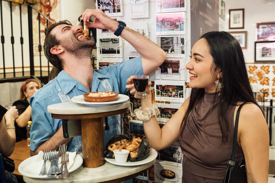 Tapas Food Tour with Dinner in Madrid - The 2.5-hour flow: four stops that feel like dinner