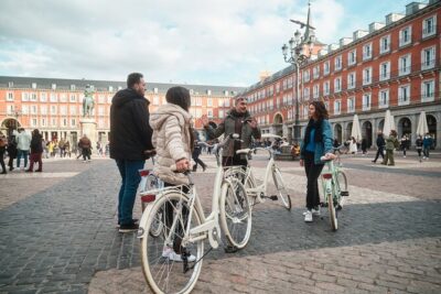 Tapas & Guided tour on a Vintage Bike through Madrid - Stop 2: Los Jerónimos and the Gothic-with-a-view moment