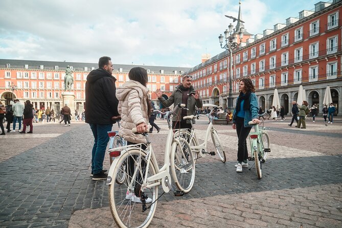 Tapas & Guided tour on a Vintage Bike through Madrid - Stop 2: Los Jerónimos and the Gothic-with-a-view moment
