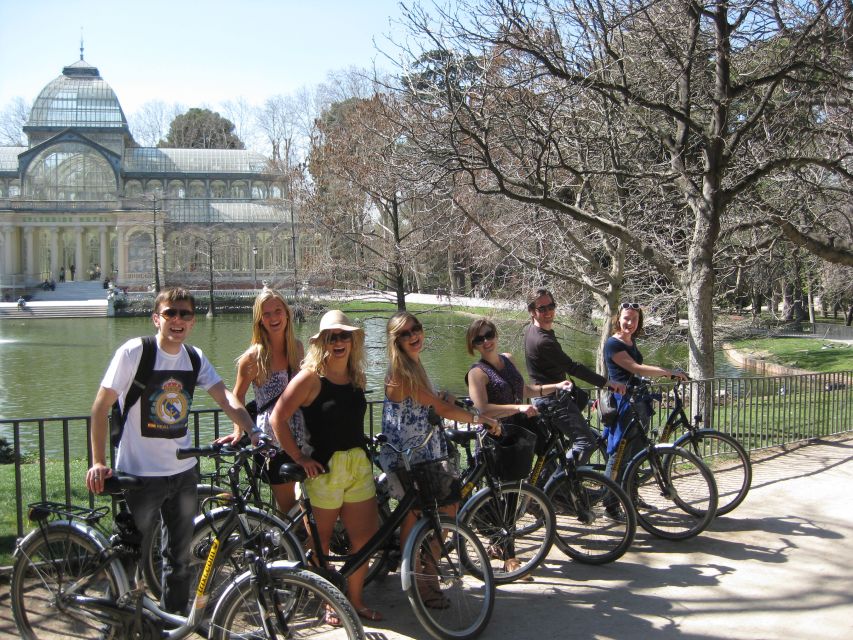 Top highlights of Madrid Bike Tour- 3hrs (e-bike optional) - Retiro Park: The Break That Makes the Whole Tour Work