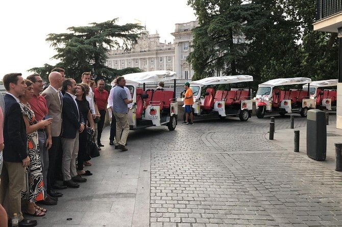 Tour Madrid in 2 hours! Electric Tuk - Fast, Fun, and Exclusive - Debod Temple: ancient Egypt in modern Madrid